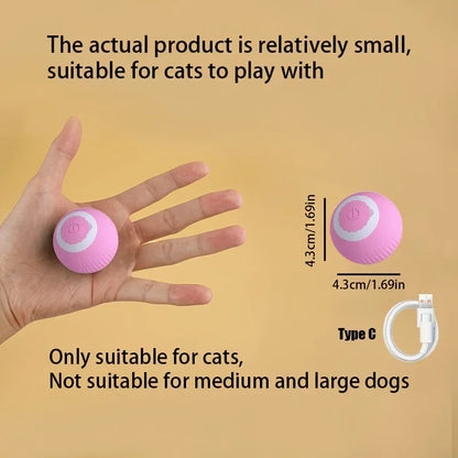 Smart Motion Cat Toy Ball: Non-Stop Entertainment for Your Kitty