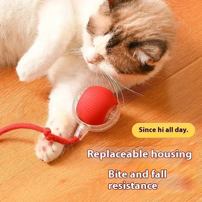 Smart Interactive Electric Toy Ball for Cats, Motion Activated