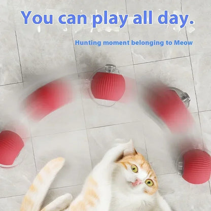 Smart Interactive Electric Toy Ball for Cats, Motion Activated